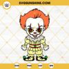 Baby Pennywise SVG, Cute Pennywise Chibi SVG, Halloween Horror Clown SVG