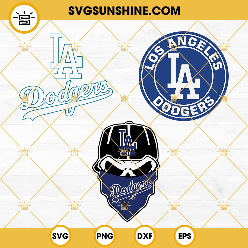 LA Dodgers SVG, Baseball SVG, Cricut Los Angeles, Dodgers Cutting