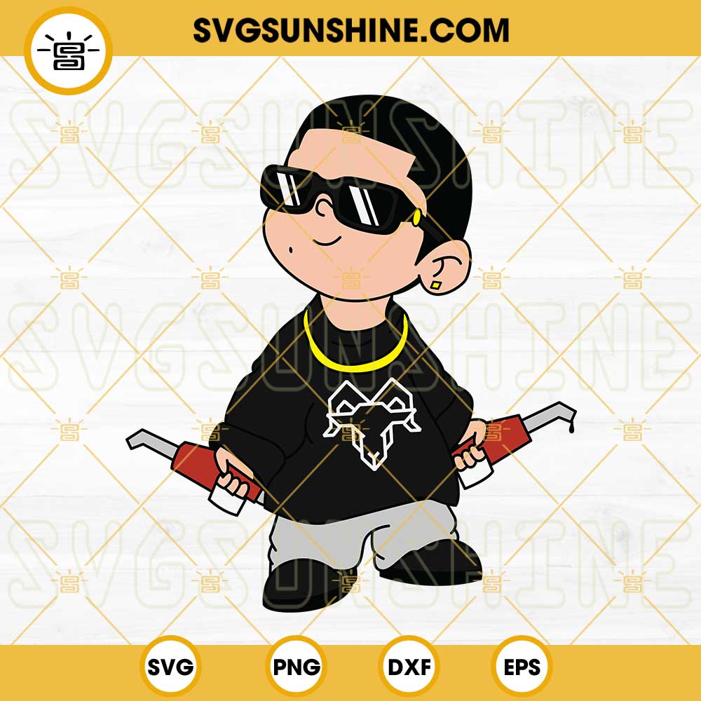 Baby Daddy Yankee SVG PNG DXF EPS Cut Files For Cricut Silhouette