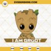 Baby Groot SVG, I Am Groot SVG, Marvel SVG