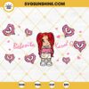 Baby Karol G Red Hair Full Wrap SVG, Karol G Red Hair SVG PNG DXF EPS Cricut Silhouette