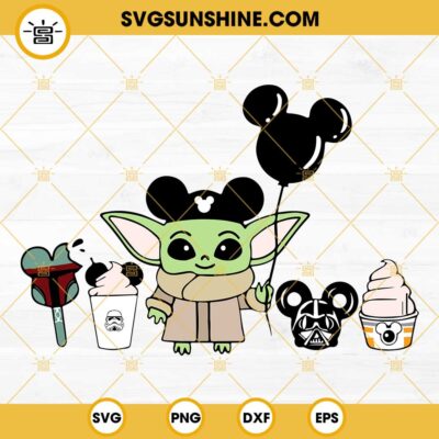 Baby Yoda Best Day Ever SVG, Star Wars Disney Vacation SVG, Baby Yoda ...