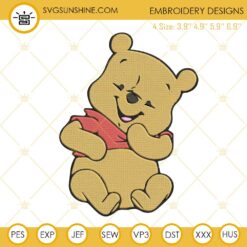 Baby Winnie The Pooh Embroidery Designs