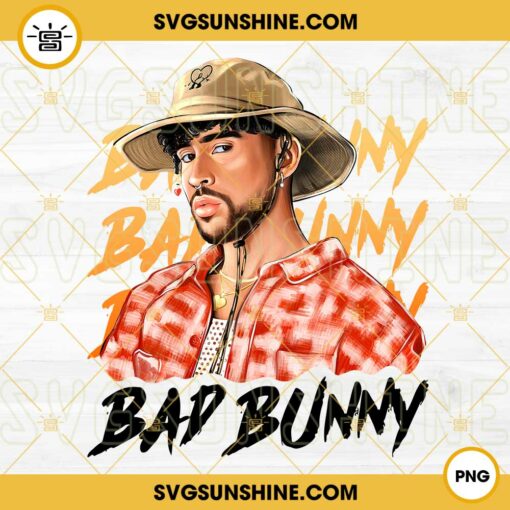 Bad Bunny PNG, Un Verano Sin Ti Bad Bunny PNG Vector Clipart Instant Download