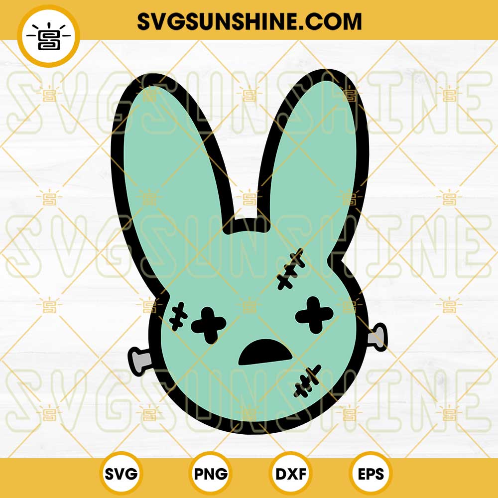 Bat Bad Bunny Halloween SVG - Gravectory