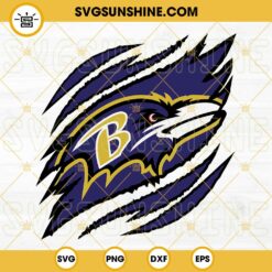 Baltimore Ravens American Flag SVG, Ravens Football SVG PNG DXF EPS Cut Files