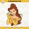 Belle SVG, Beauty And The Beast SVG, Belle Clipart, Disney Princess Belle SVG