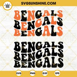 Bengals SVG Bundle, Bengals Fan SVG, Bengal Mascot SVG, Cincinnati Bengals SVG