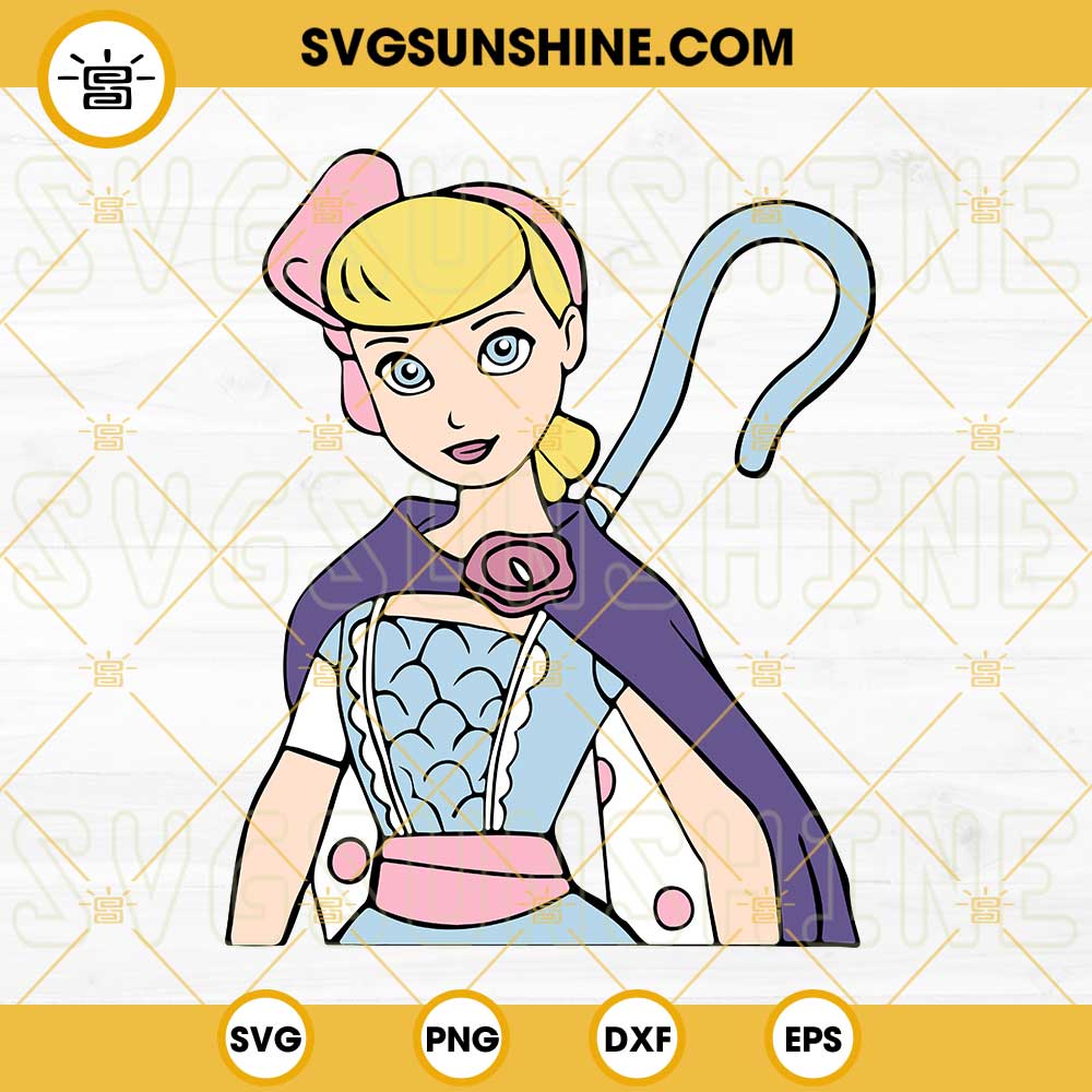 Bo Peep SVG, Toy Story SVG, Bo Peep Toy Story SVG PNG DXF EPS