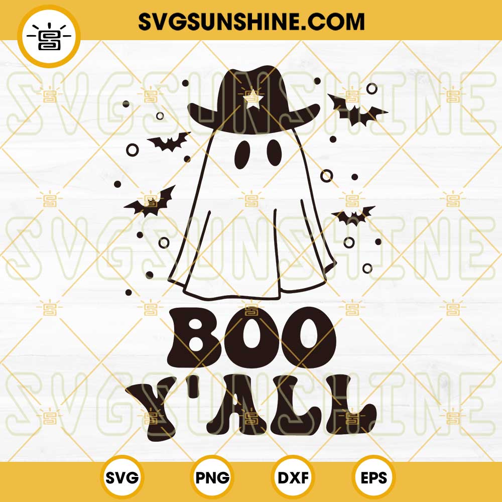 Boo Y'all SVG: The Ultimate Guide to Spooktacular Halloween Designs