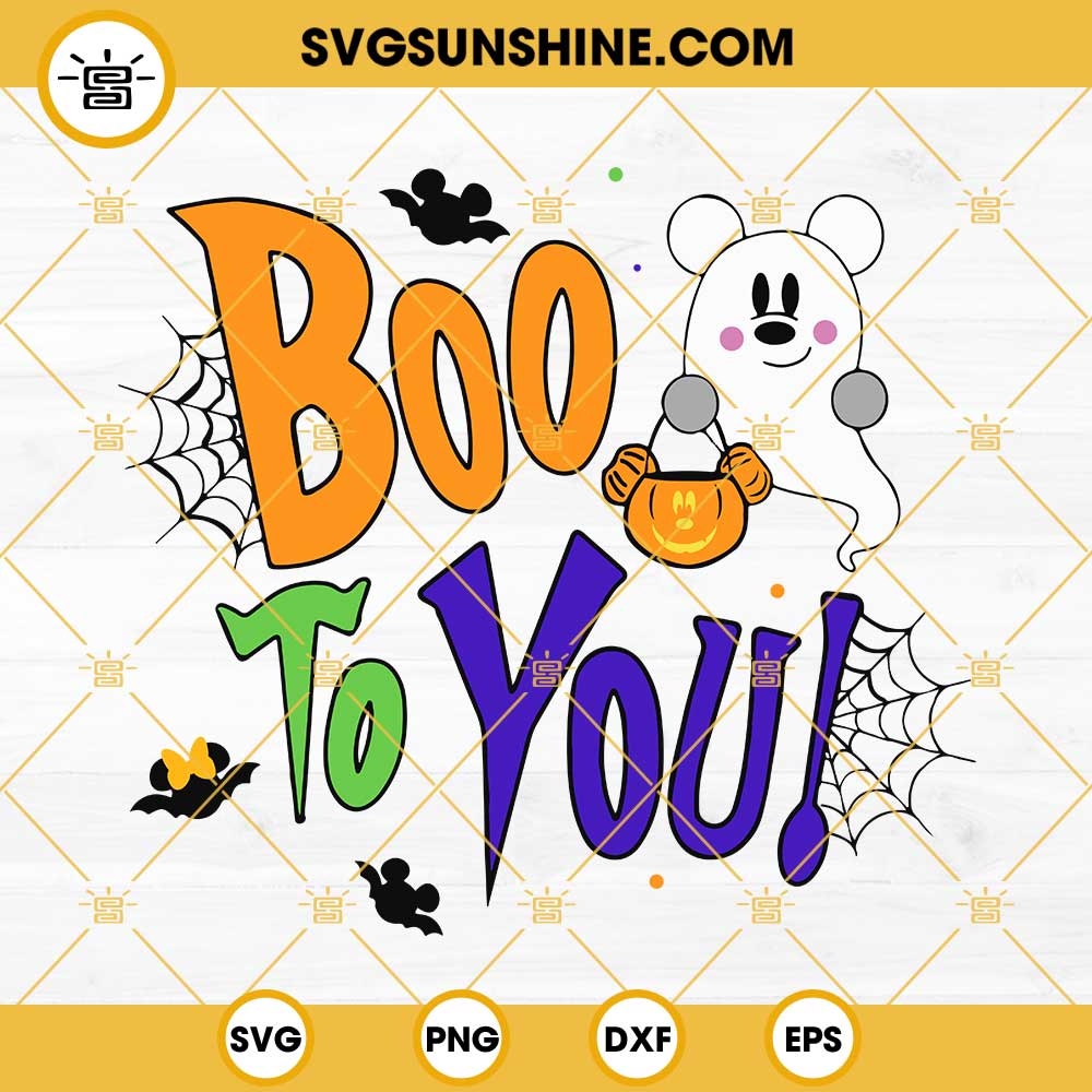 Boo to You SVG: The Ultimate Halloween Accessory