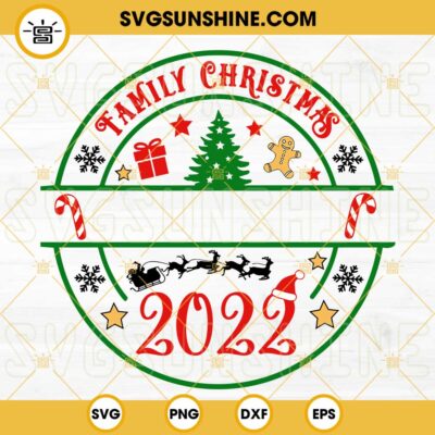 Christmas Family Shirt SVG, Family Christmas 2022 SVG, Christmas Family