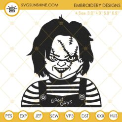 Chucky Machine Embroidery Design, Chucky Good Guy Embroidery Designs