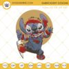 Chucky Stitch Embroidery Design File, Horror Movie Killers Halloween Embroidery Pattern