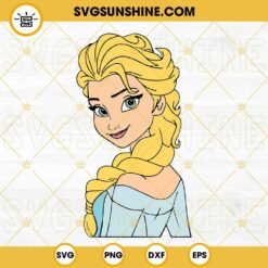 Elsa SVG, Frozen SVG, Elsa Clipart, Frozen 2 SVG, Elsa Cricut file, Princess Elsa SVG