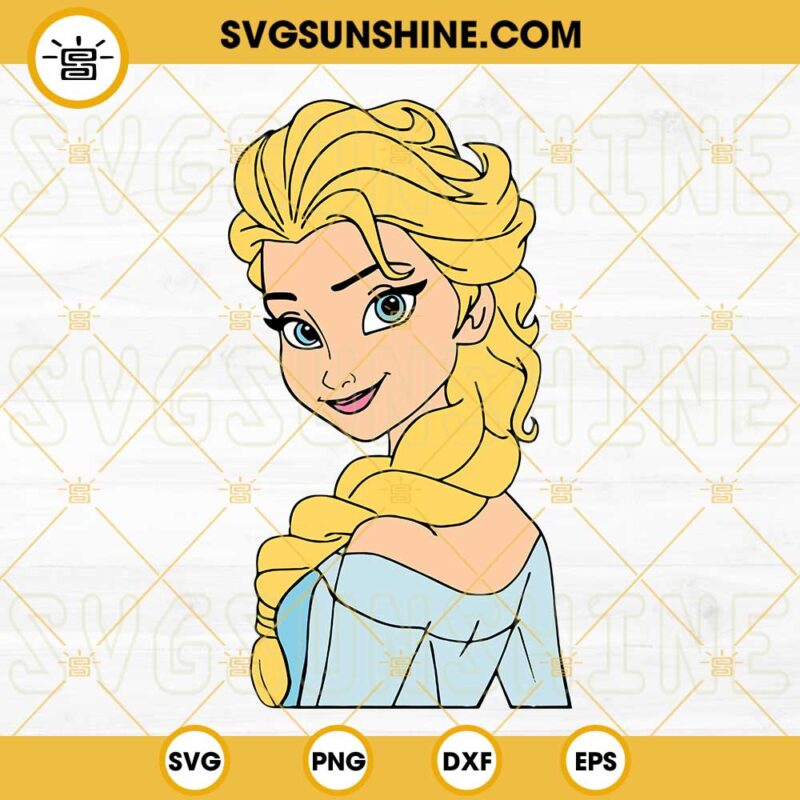 Elsa Svg Frozen Svg Elsa Clipart Frozen 2 Svg Elsa Cricut File Princess Elsa Svg 