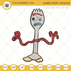 Forky Toy Story Machine Embroidery Designs