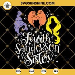 Fourth Sanderson Sister SVG, Hocus Pocus SVG, Halloween SVG