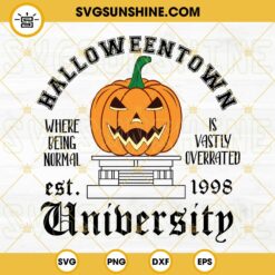 Halloweentown University SVG, Halloween Shirt SVG, Spooky Vibes SVG, Fall SVG, October 31 SVG