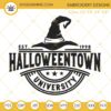 Halloweentown University Machine Embroidery Design File