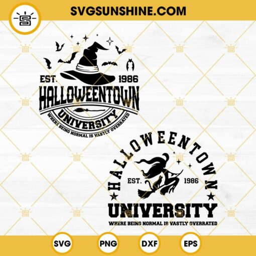 Halloweentown University SVG Digital File, Halloweentown SVG, Halloween SVG Cut Files