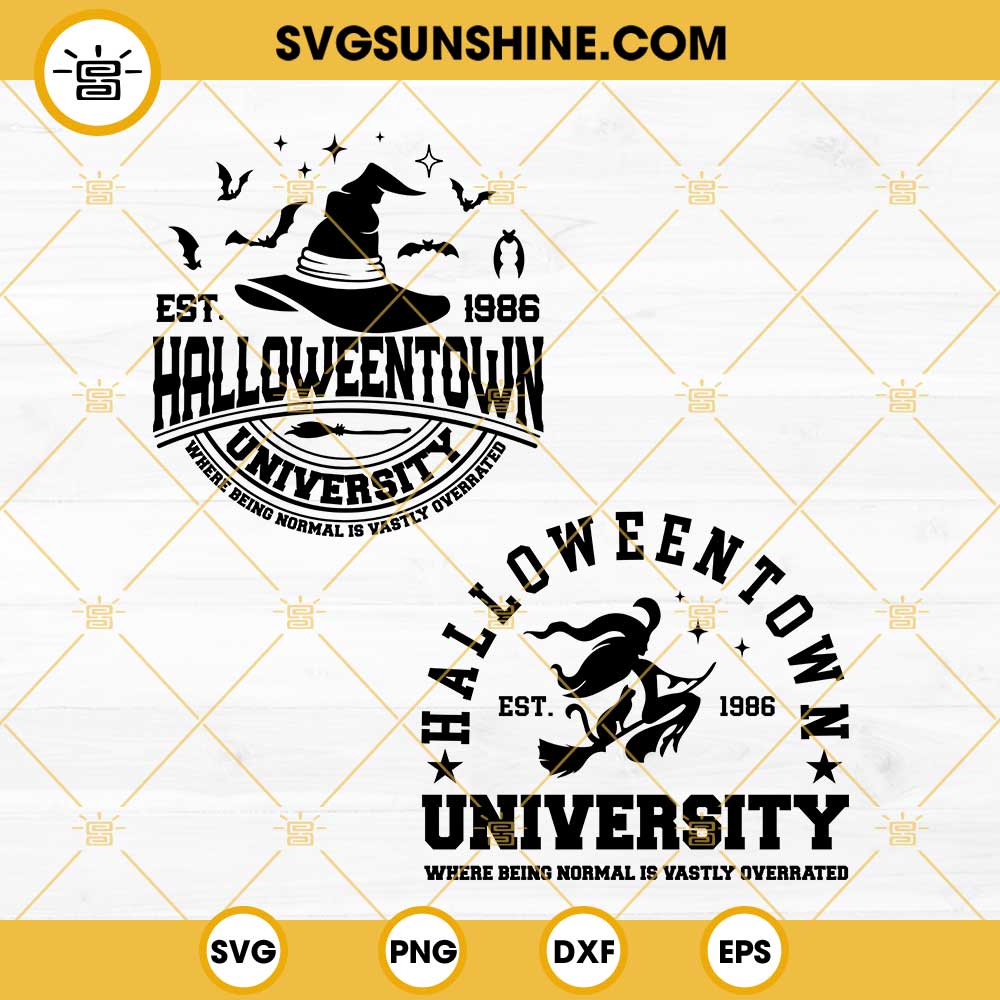 Halloweentown University SVG Digital File, Halloweentown SVG, Halloween