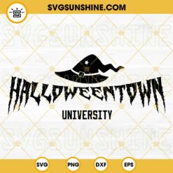 Halloweentown University SVG, Halloween 2022 SVG PNG DXF EPS Cricut Instant Download