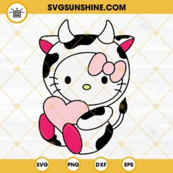Hello Kitty Bundle SVG, Cute Hello Kitty SVG