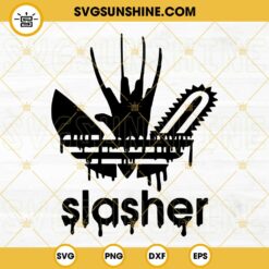 Horror Halloween Slasher SVG, Freddy Krueger Hand SVG, Texas Chainsaw Massacre SVG