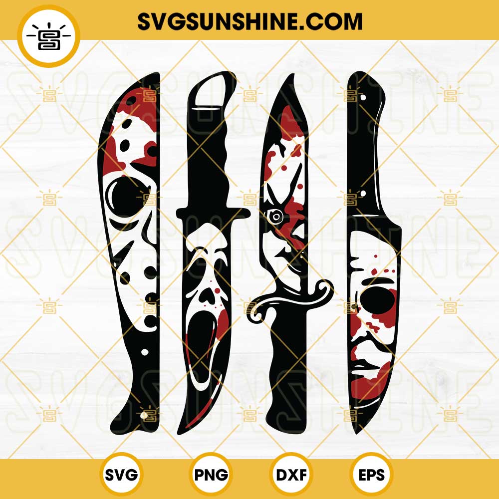 Horror Movie Knife Svg Jason Voorhees Svg Scream Svg - vrogue.co