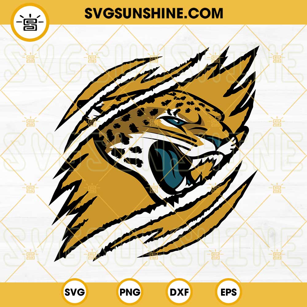 Jacksonville jaguars SVG File – Vector Design in, Svg, Eps, Dxf, and Jpeg  Format for Cricut and Silhouette, Digital download – SVG Shop