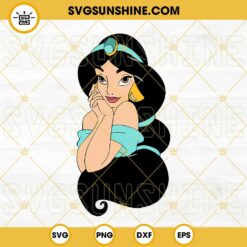 Jasmine SVG, Aladdin SVG, Jasmine Clipart, Jasmine Princess SVG