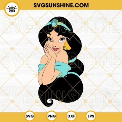 Jasmine Svg, Aladdin Svg, Jasmine Clipart, Jasmine Princess Svg