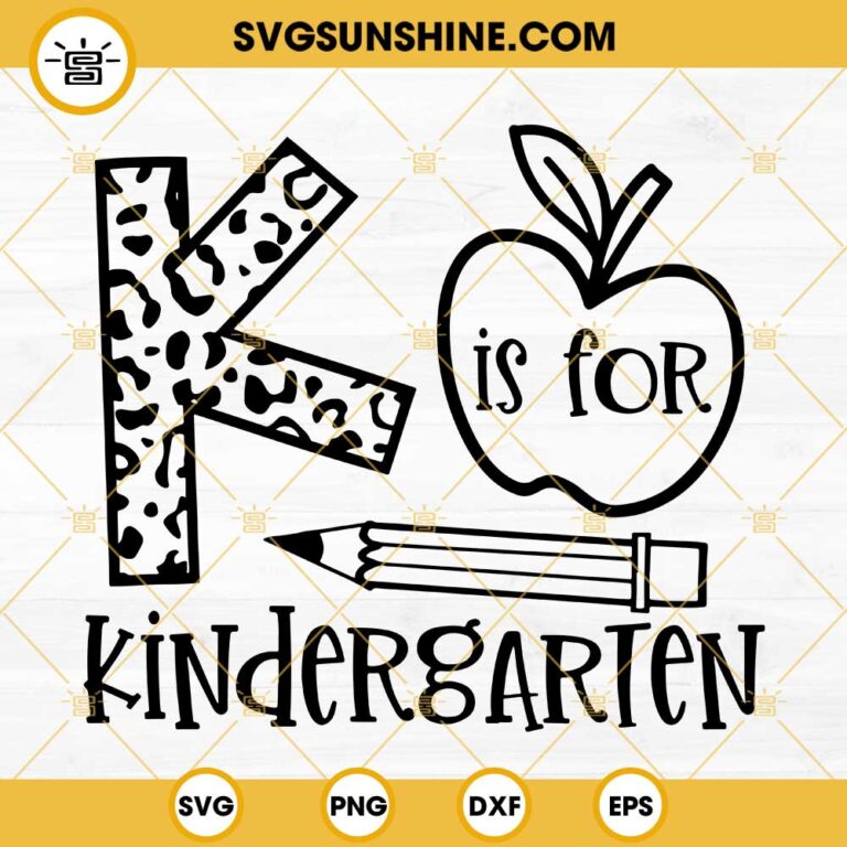 Hello Kindergarten 2022 2023 SVG, Hello Back To School SVG