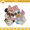 Minnie Mouse And Daisy Duck Embroidery Design File