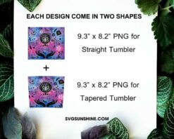 Basic Witch 20oz Skinny Tumbler Template PNG, Witch Halloween Skinny Tumbler Design PNG File Digital Download