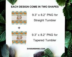 Just A Girl Who Loves Fall 20oz Skinny Tumbler Template PNG, Fall Halloween Tumbler Design PNG File Digital Download