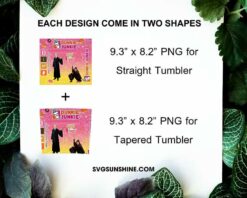 Harry Potter Dunkie Junkie 20oz Skinny Tumbler Template PNG