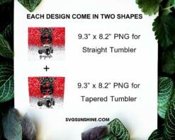 Jeep Girl 20oz Skinny Tumbler Template PNG, Jeep Life Messy Bun Skinny Tumbler Design PNG File Digital Download