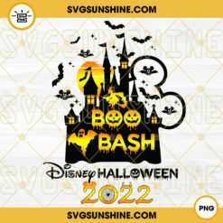 Boo Bash Disney Halloween 2022 PNG Digital Download File