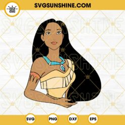 Pocahontas SVG, Pocahontas Clipart, Princess Pocahontas SVG