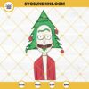 Rick Sanchez Christmas Tree SVG Digital File, Christmas Rick And Morty SVG PNG DXF EPS Cut Files