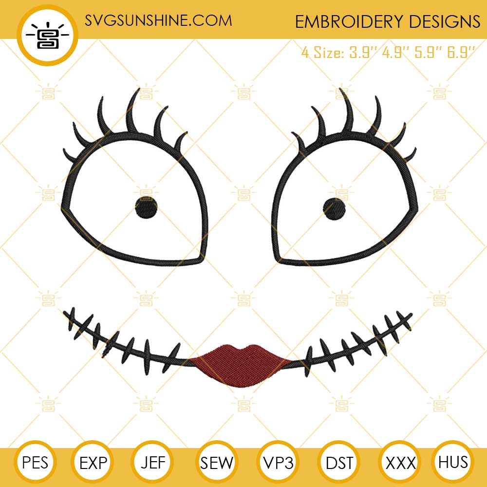 Sally Face Machine Embroidery Design File