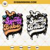 Spooky Babe SVG Cut File, Spooky Halloween SVG, Spooky Vibes SVG, Spooky Season SVG Bundle