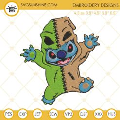 Stitch Oogie Boogie Halloween Embroidery Designs File
