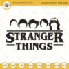 Stranger Things Embroidery Designs File