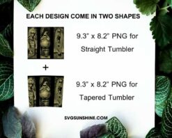 The Nightmare Before Christmas 20oz Skinny Tumbler Template PNG, Jack Skellington And Sally Skinny Tumbler Design PNG File Digital Download