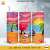 Un Verano Sin Ti Bad Bunny Tumbler Template Design PNG File, Bad Bunny Heart Tumbler Design PNG Digital Download