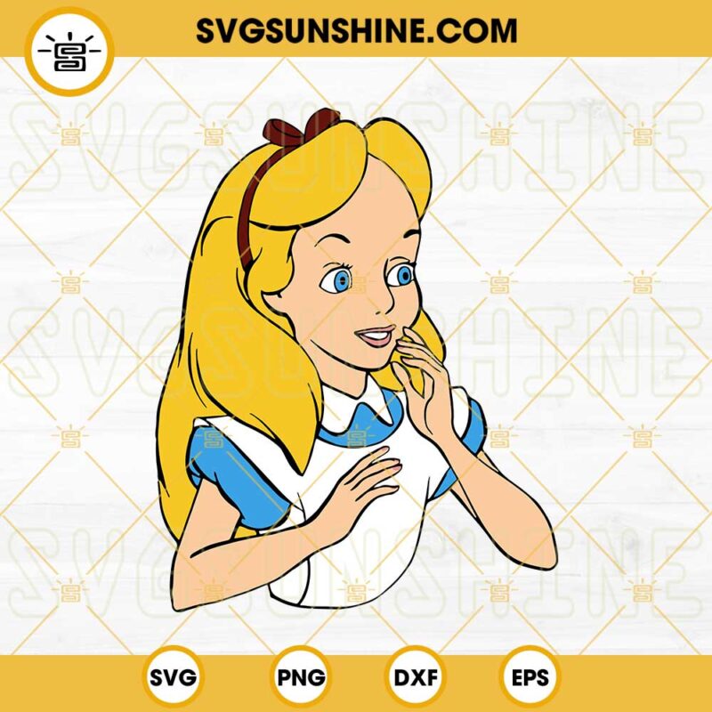 Alice In Wonderland SVG, Alice SVG, Disney Alice Mickey Ears SVG ...