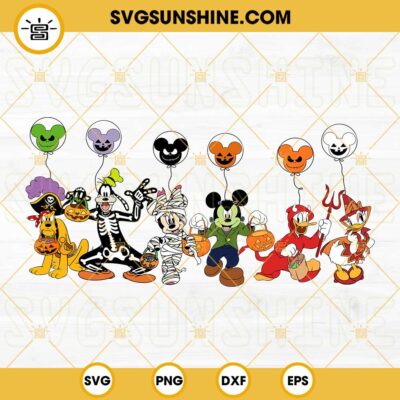 Disney Halloween Mickey Mouse And Friends Svg Halloween Disney